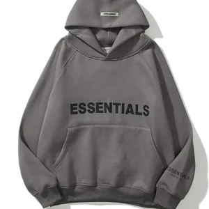 Grey Essentials Hoodie