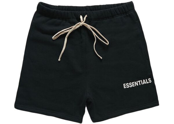 Black essentials shorts