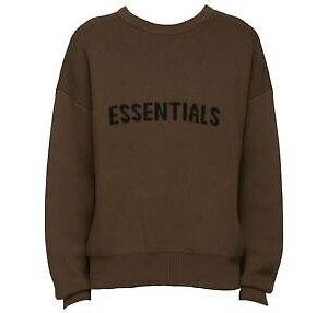 Essentials brown sweatshirt